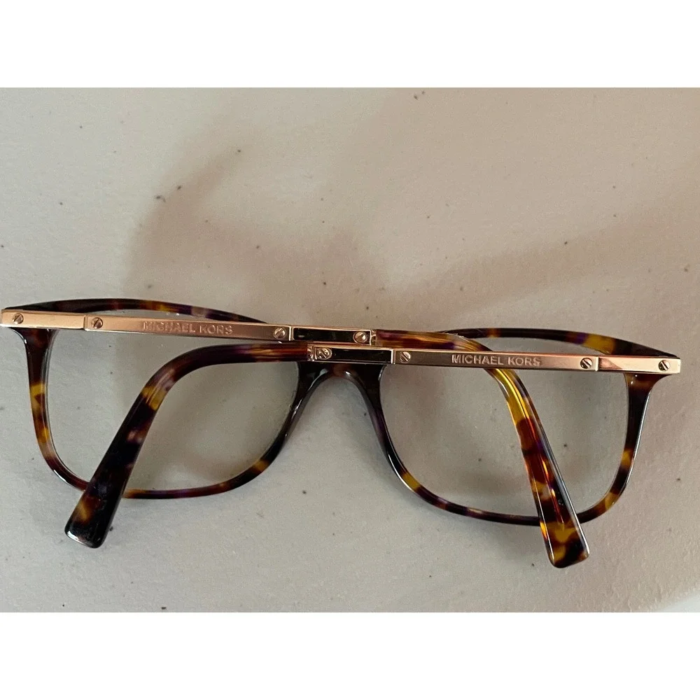 Michael Kors Womens Eyeglasses 53mm MK 4016 Antibes Tortoise Gold Frame